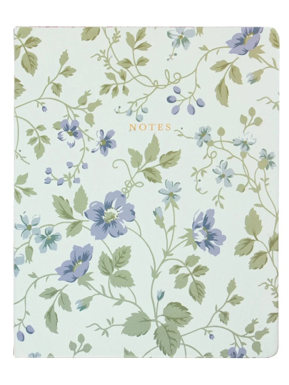 NEW Laura  Ashley Blue Floral Notes HEIRLOOM COTTAGE JOURNAL BLUE 8X10